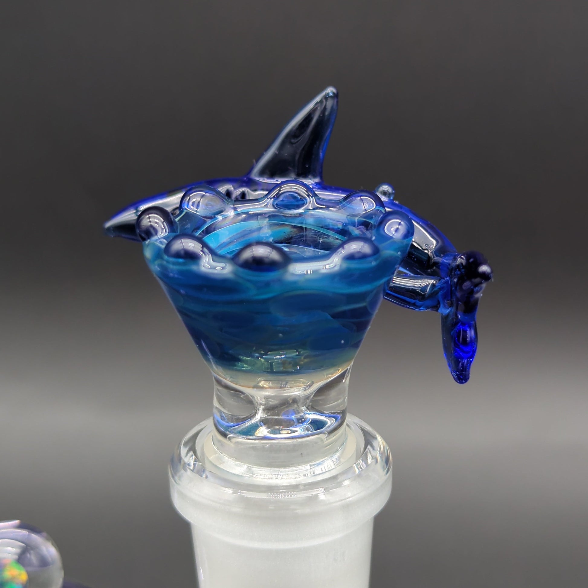 18mm UV Shark Bowl Slide - LLG-Avernic Smoke Shop