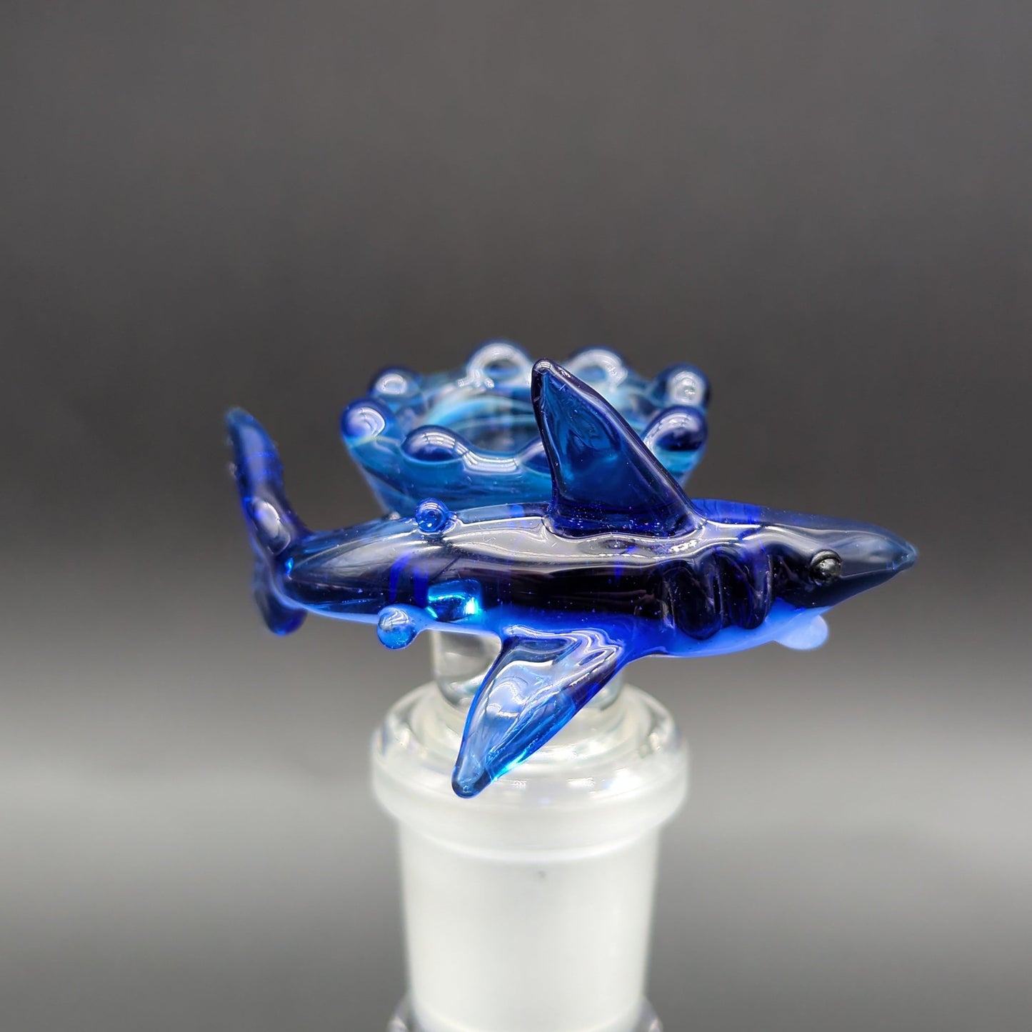 18mm UV Shark Bowl Slide - LLG-Avernic Smoke Shop