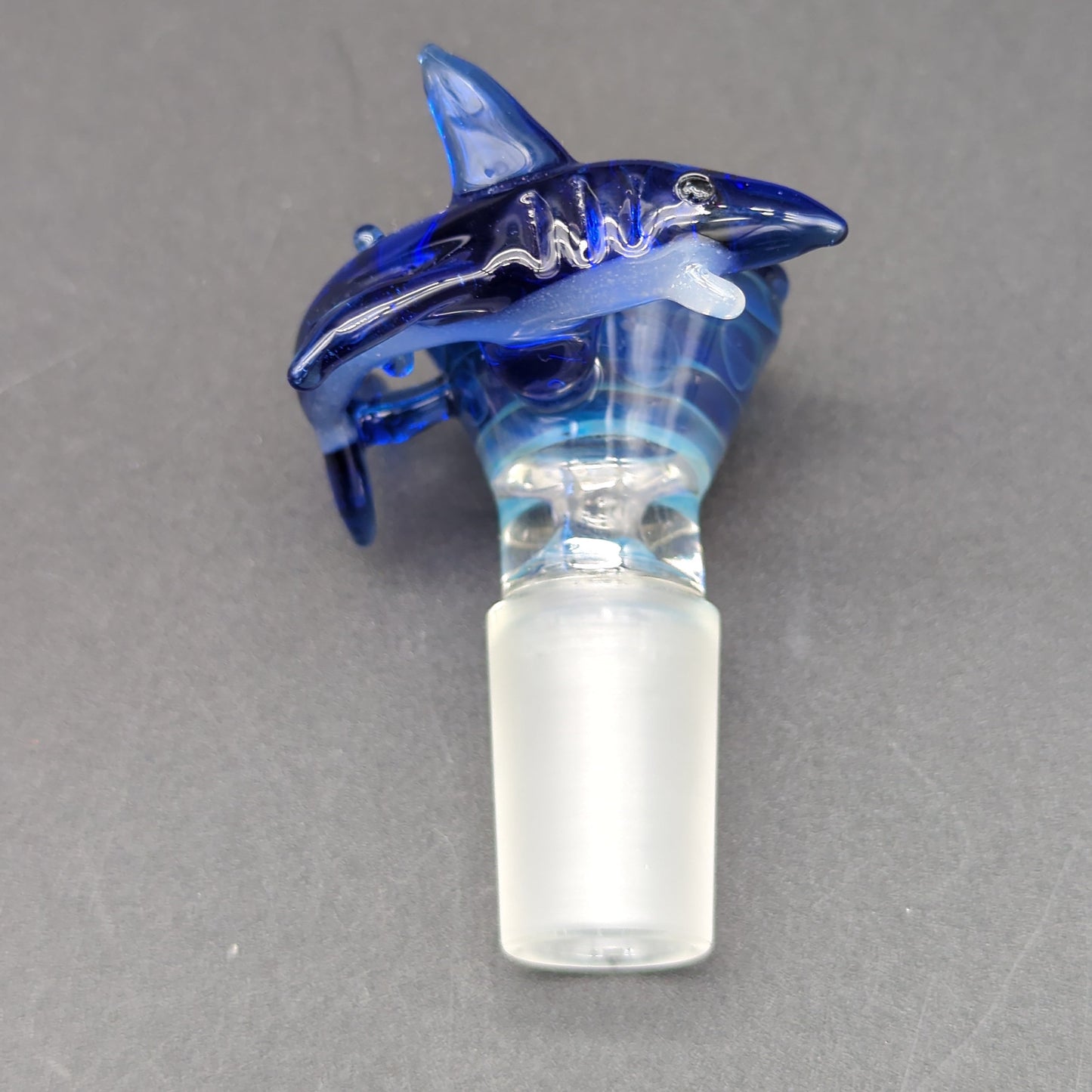 18mm UV Shark Bowl Slide - LLG-Avernic Smoke Shop