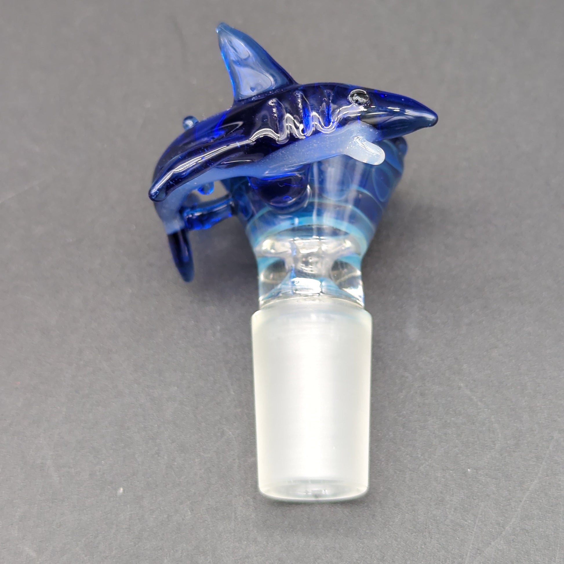 18mm UV Shark Bowl Slide - LLG-Avernic Smoke Shop