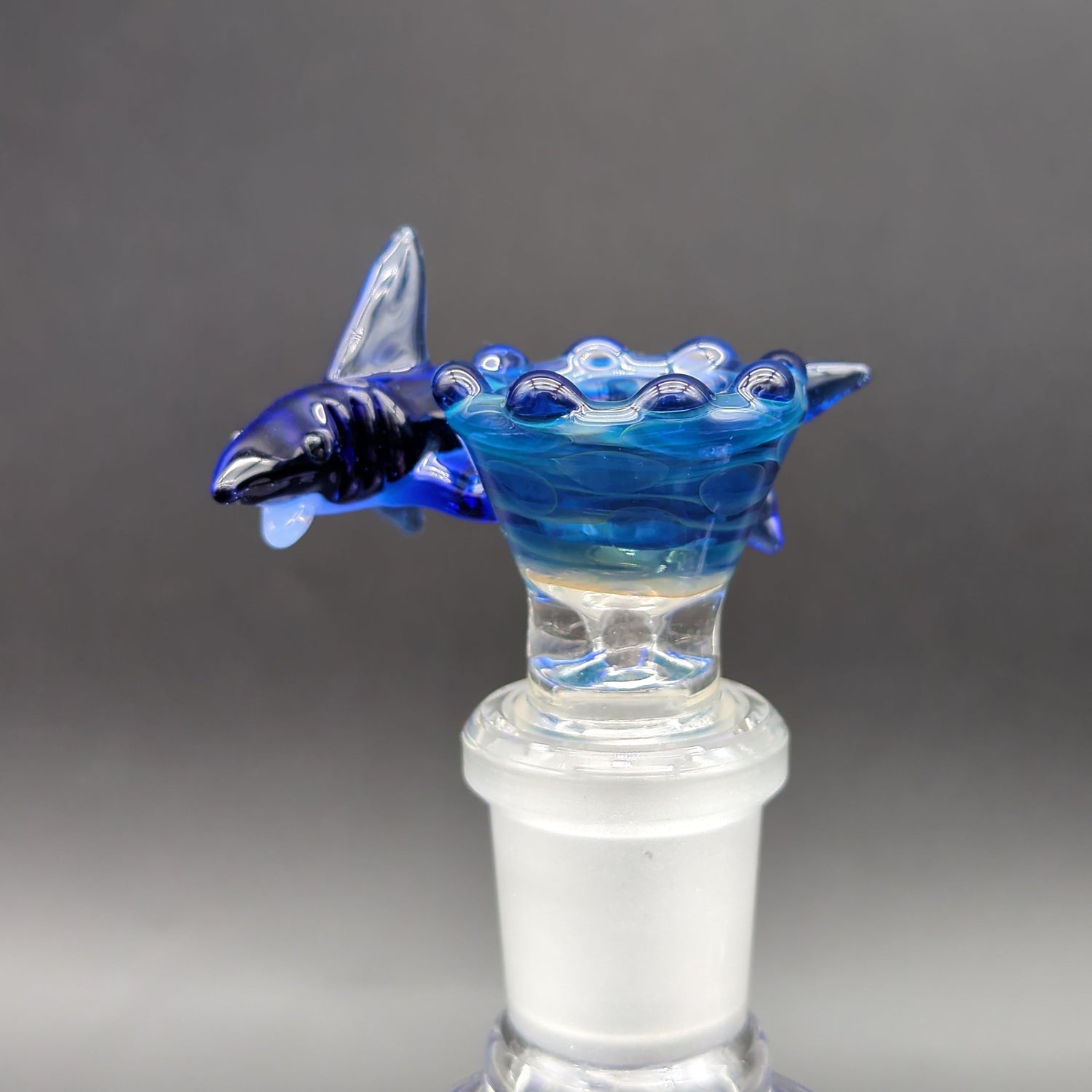 18mm UV Shark Bowl Slide - LLG-Avernic Smoke Shop