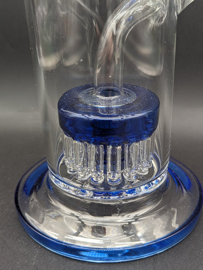 19" Glycerin Tube Bong w/ 17 - Arm Perc - Meech Madness Smoke Shop