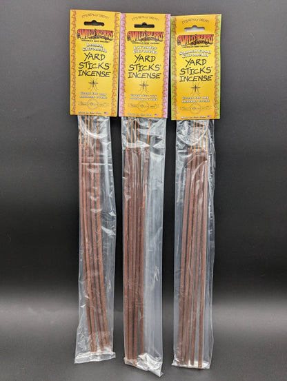 19" Wild Berry Citronella Yard Stick Incense | 5 pk - Meech Madness Smoke Shop