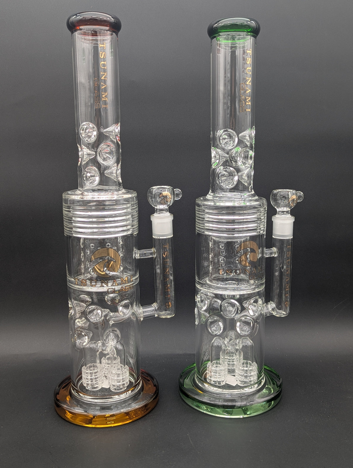 20" Tsunami Triple Matrix Barrel Bong-Avernic Smoke Shop