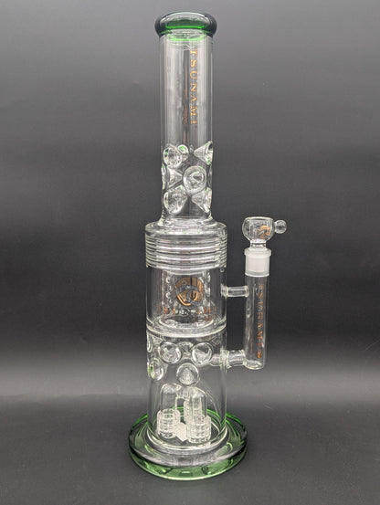 20" Tsunami Triple Matrix Barrel Bong-Avernic Smoke Shop