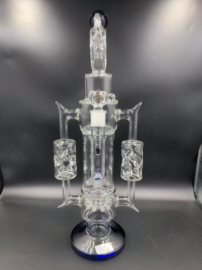 20" Tsunami XL Spiked Donut Recycler Bong-Avernic Smoke Shop