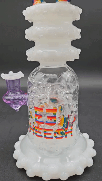 Cheech Glass - 10" Cheech Vibes Only Water Pipe