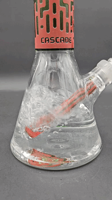 Milkyway Glass Honeycomb Nectar Beaker Bong-Meech Madness Smoke Shop