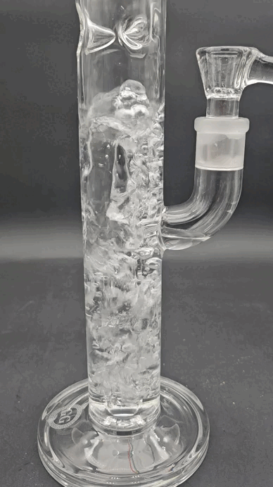 Greek Glass 360 Grid Perc Tube-Avernic Smoke Shop