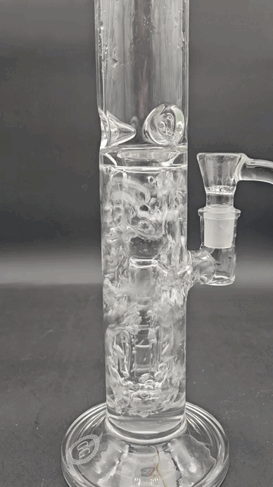 Greek Glass 14" Torus Incycler Bong
