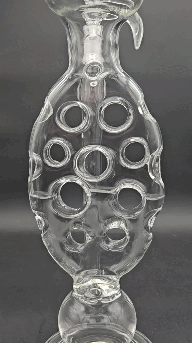 Greek Glass 13" Mini Swiss Tube 2.0-Avernic Smoke Shop