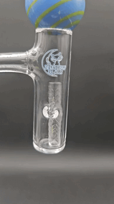 Midnight Quartz Auto Spinner Deep Dish Banger 14mm-Meech Madness Smoke Shop