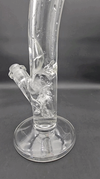 Envy Glass 12.5" 9mm Bent Neck Straight Tube
