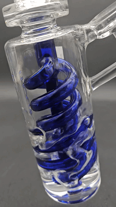 Phoenix Dual Coil Ash Catcher 14mm 45 Degrees-Avernic Smoke Shop