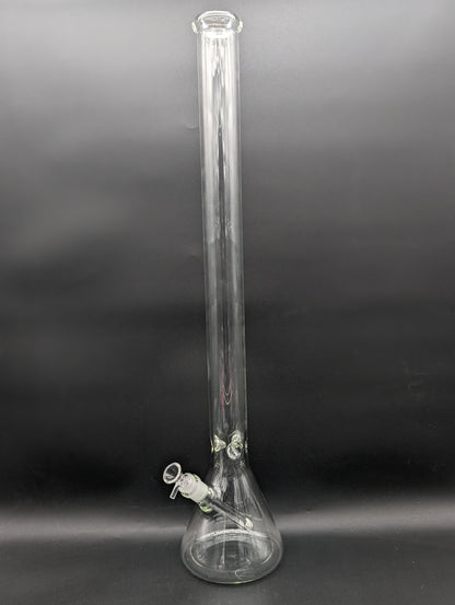 27" Clear Glass Beaker Bong 50x5 - Meech Madness Smoke Shop