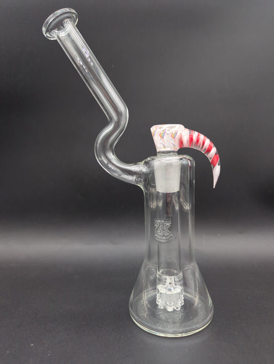 2K Glass 10.5" Mini 8 Arm Bubbler