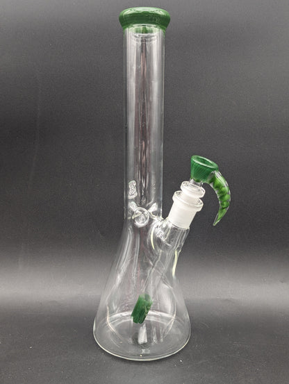2K Glass 12.5" Mini Beaker-Avernic Smoke Shop