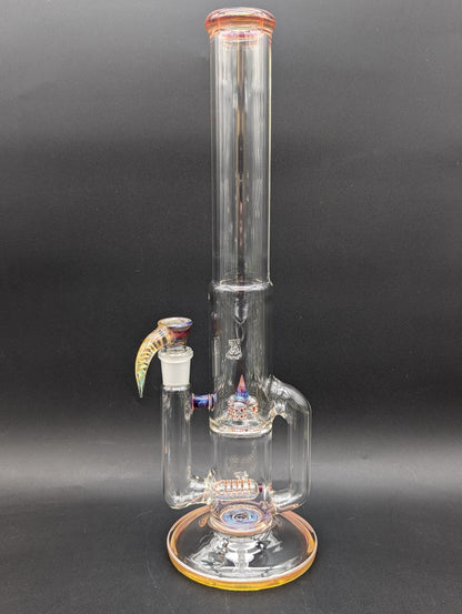 2K Glass 15" Inline to Inv3 w/ Drain-Avernic Smoke Shop