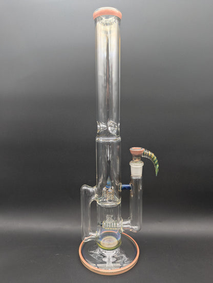 2K Glass 15" Inline to Inv3 w/ Drain-Avernic Smoke Shop