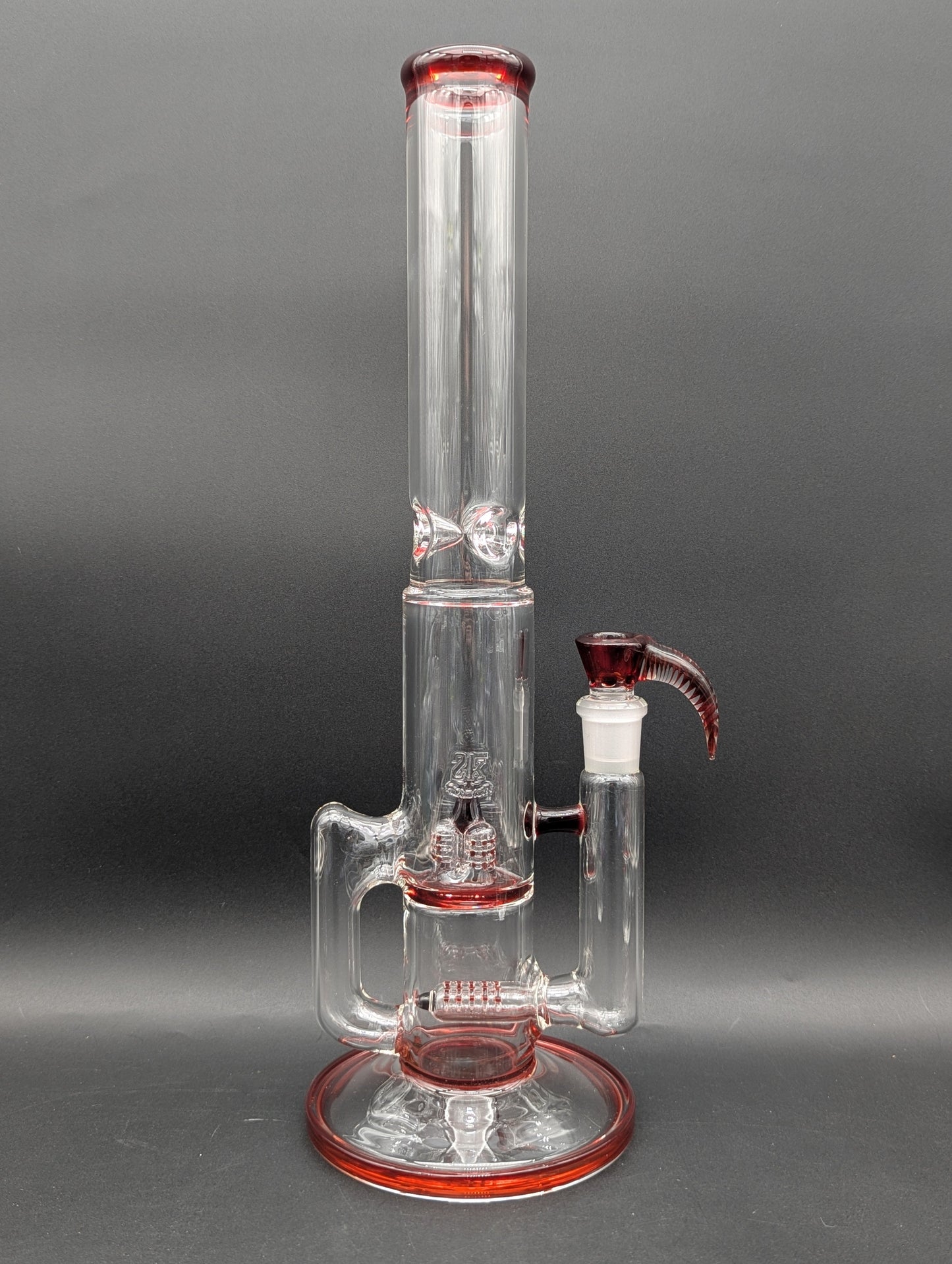 2K Glass 15" Inline to Inv3 w/ Drain-Avernic Smoke Shop