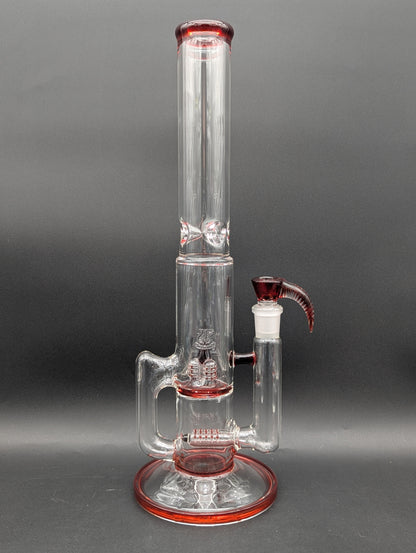 2K Glass 15" Inline to Inv3 w/ Drain-Avernic Smoke Shop