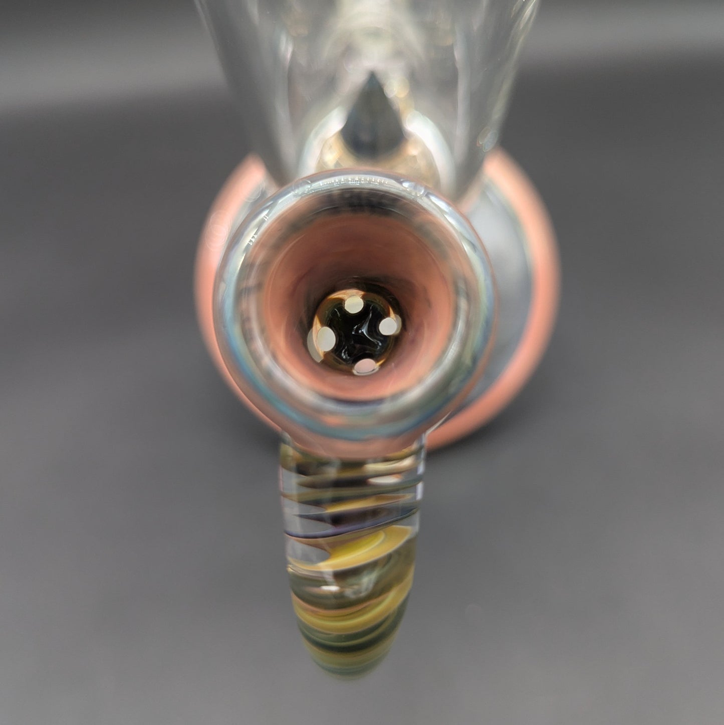 2K Glass 15" Inline to Inv3 w/ Drain-Avernic Smoke Shop