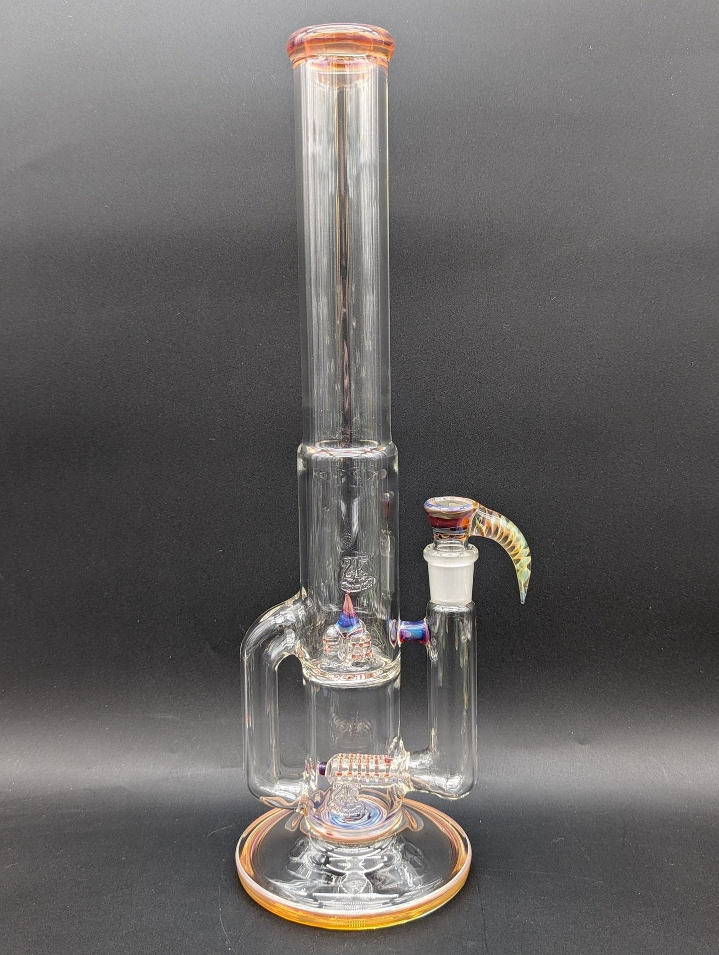 2K Glass 15" Inline to Inv3 w/ Drain - Meech Madness Smoke Shop