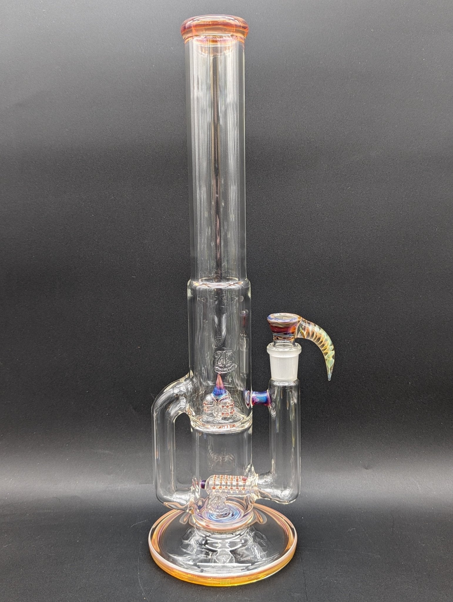 2K Glass 15" Inline to Inv3 w/ Drain - Meech Madness Smoke Shop