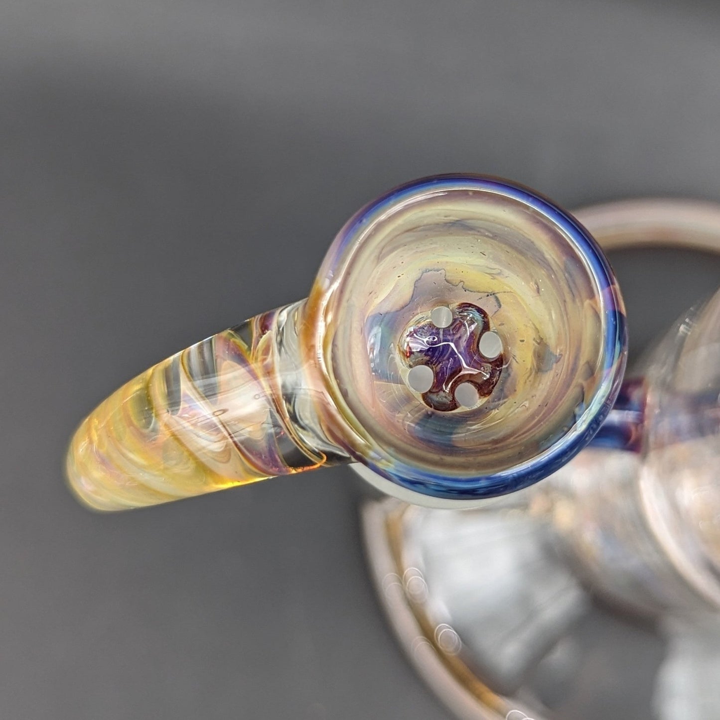 2K Glass 15" Inline to Inv3 w/ Drain - Meech Madness Smoke Shop