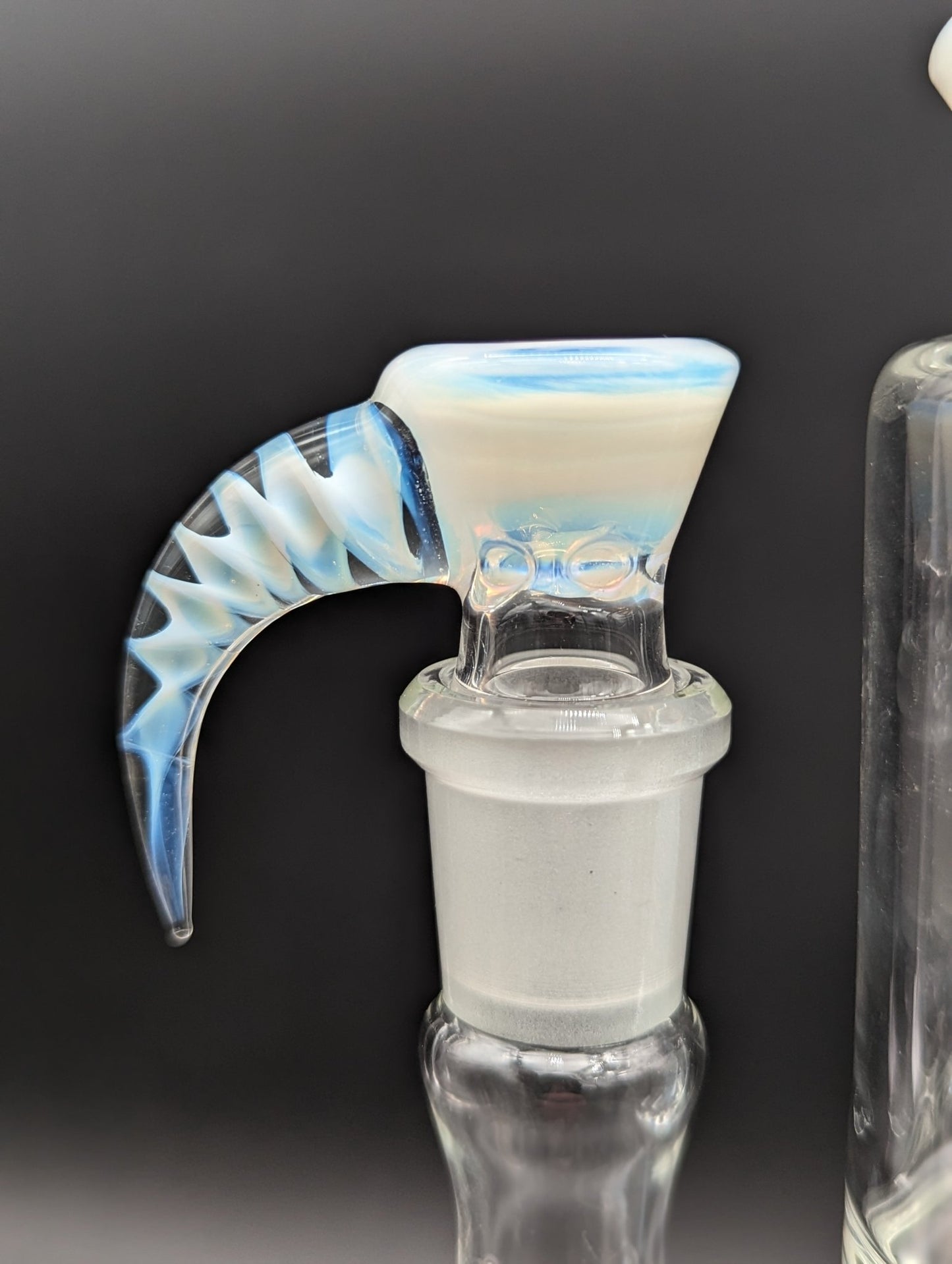 2K Glass 16" Dual Perc Capcycler 5 - Ghost - Meech Madness Smoke Shop
