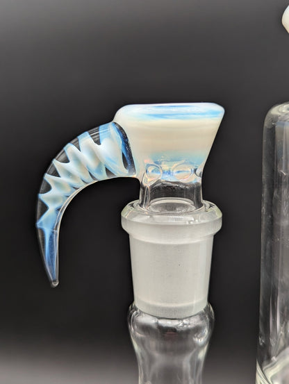 2K Glass 16" Dual Perc Capcycler 5 - Ghost - Meech Madness Smoke Shop