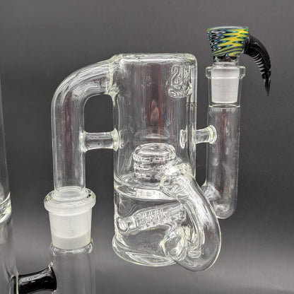 2K Glass 18mm Capcycler Ash Catcher