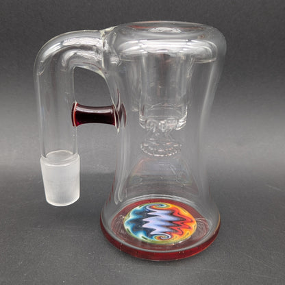 2K Glass 18mm Dry Ash Catchers 90 Degrees-Avernic Smoke Shop