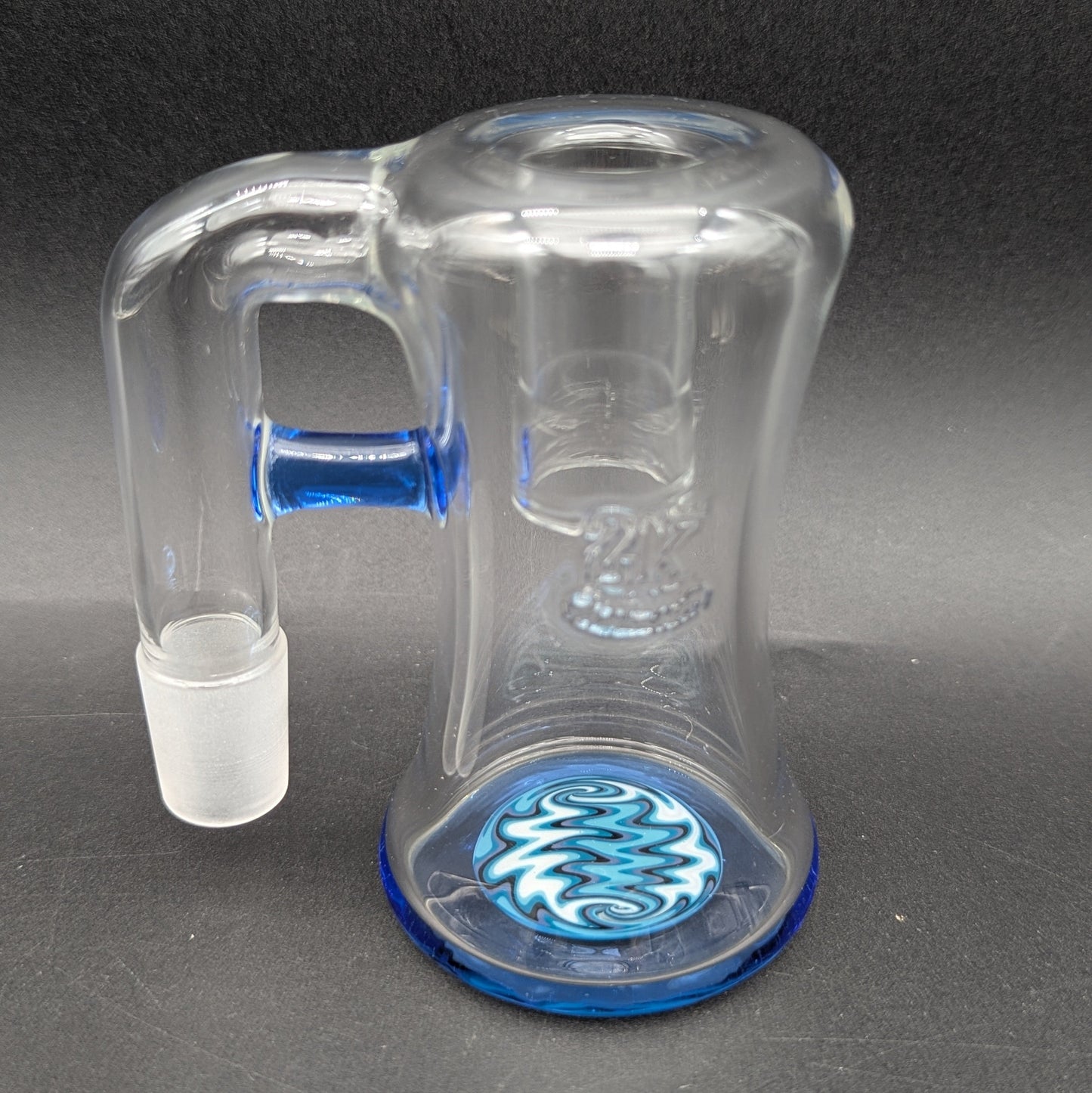 2K Glass 18mm Dry Ash Catchers 90 Degrees-Avernic Smoke Shop