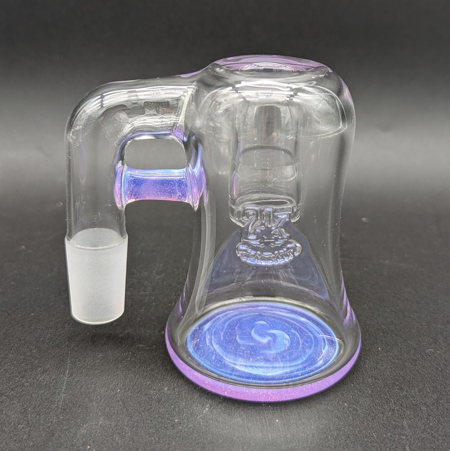2K Glass 18mm Dry Ash Catchers 90 Degrees-Avernic Smoke Shop