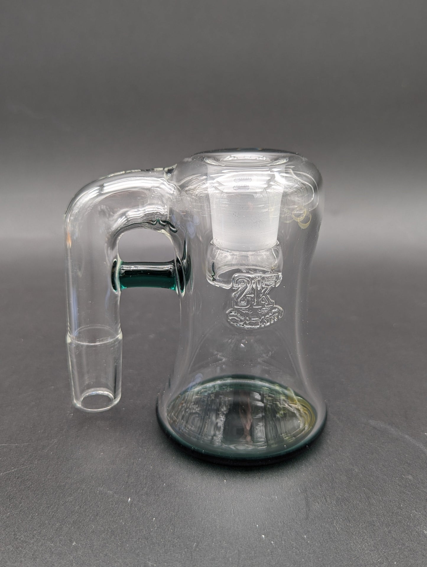 2K Glass 18mm Dry Ash Catchers 90 Degrees-Avernic Smoke Shop