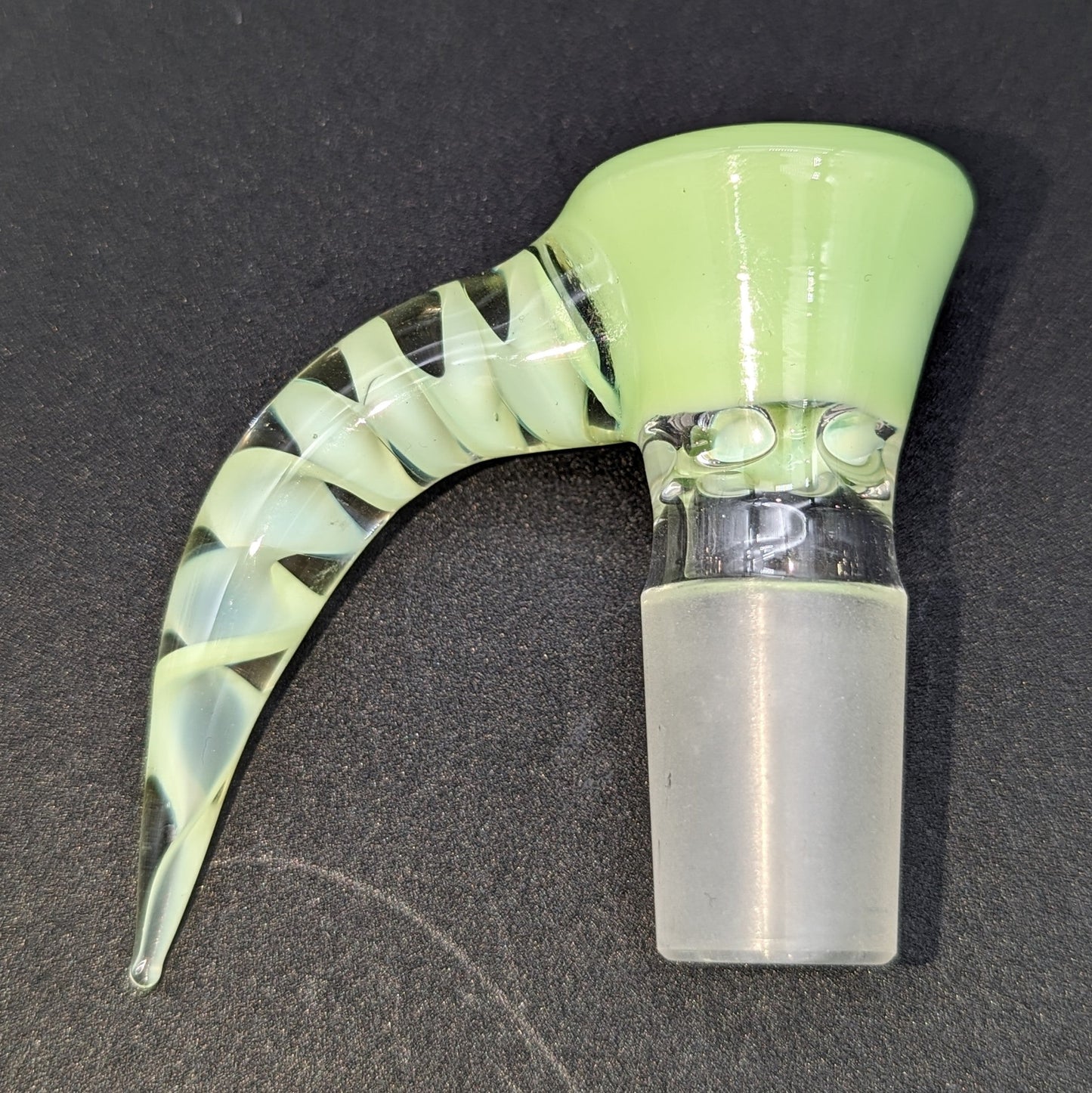 2K Glass 18mm Screened 4 Hole Slides-Avernic Smoke Shop