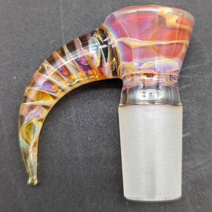 2K Glass 18mm Screened 4 Hole Slides-Avernic Smoke Shop