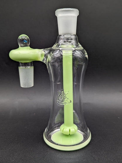 2K Glass 18mm Showerhead Ash Catcher - Meech Madness Smoke Shop