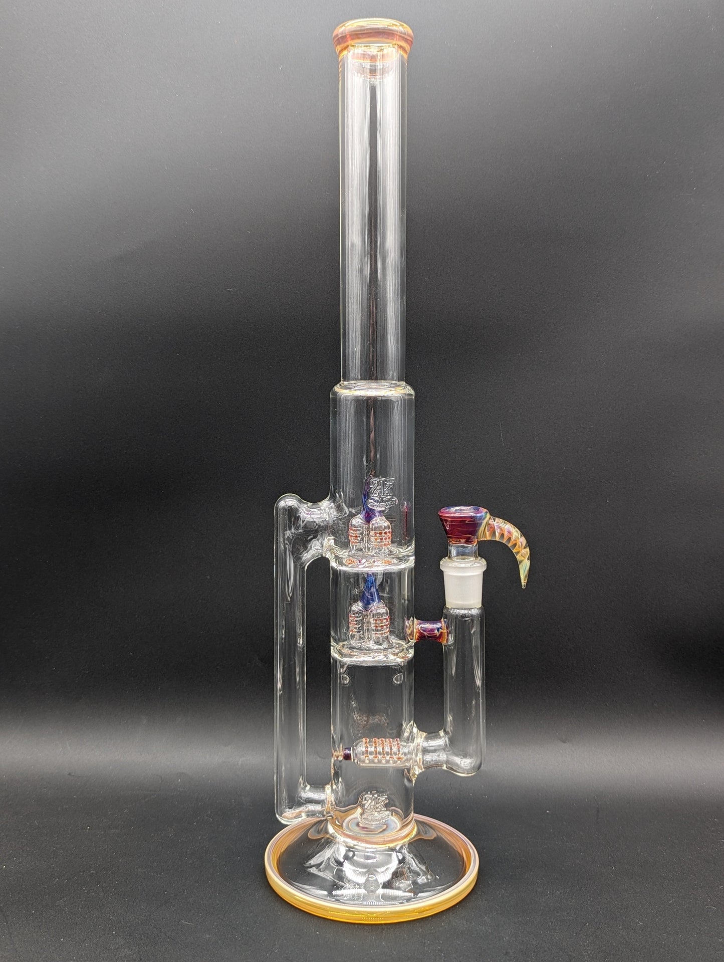 2K Glass 19" Color Accent Treecycler-Avernic Smoke Shop