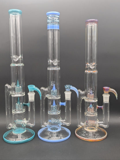 2K Glass 19" Color Accent Treecycler-Avernic Smoke Shop