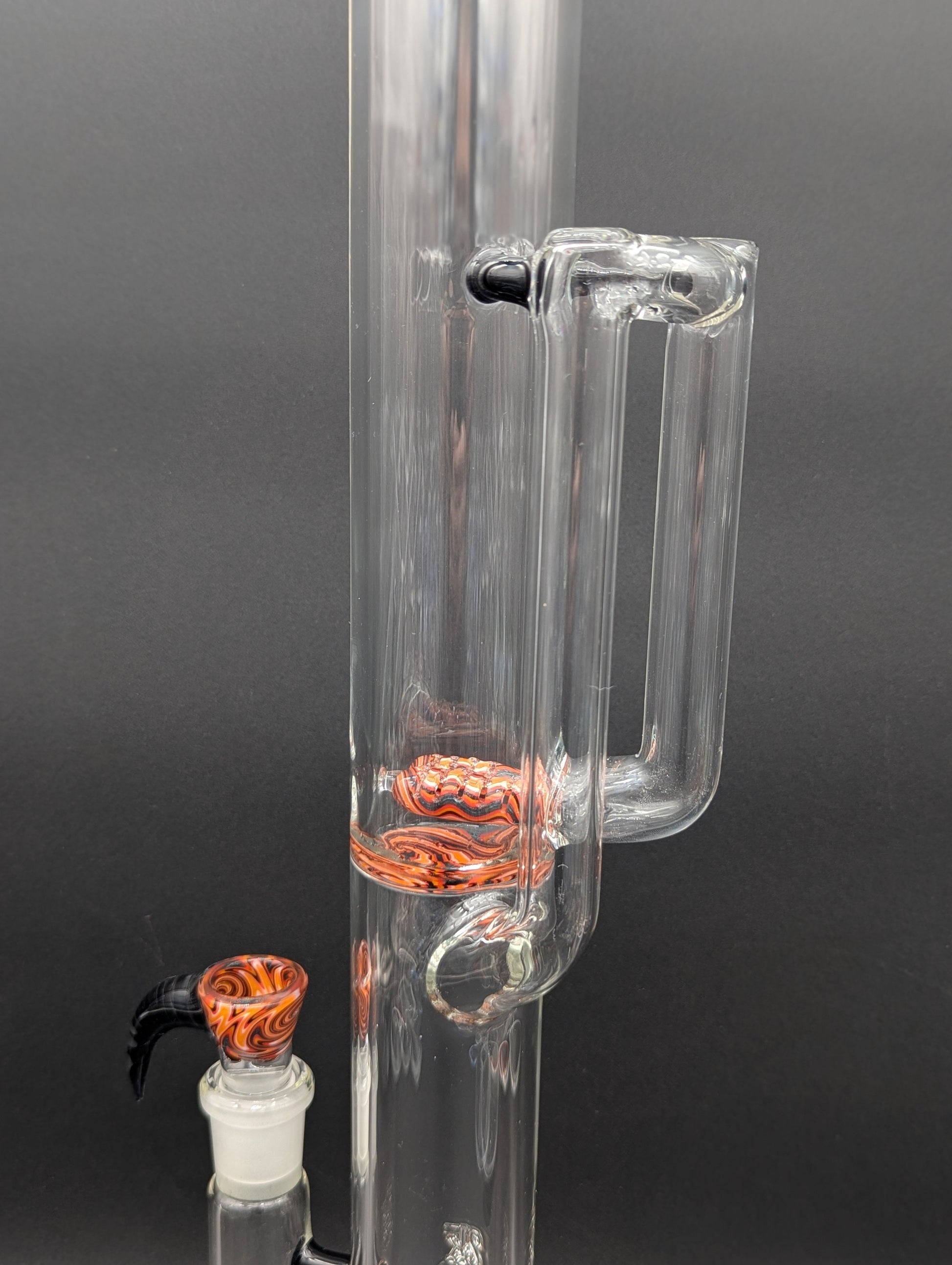 2K Glass 19" Double Dual Inline Tube-Avernic Smoke Shop