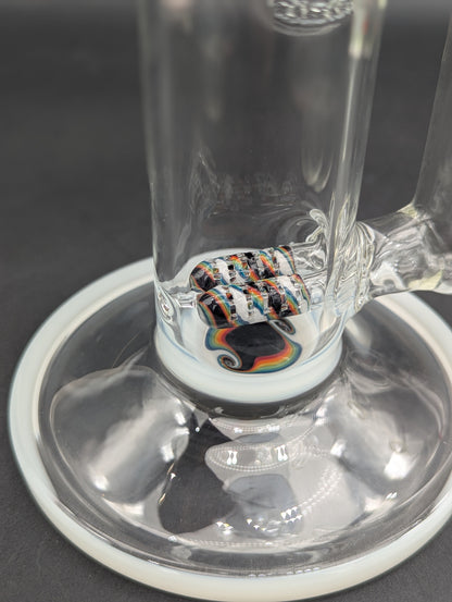 2K Glass 19" Double Dual Inline Tube-Avernic Smoke Shop