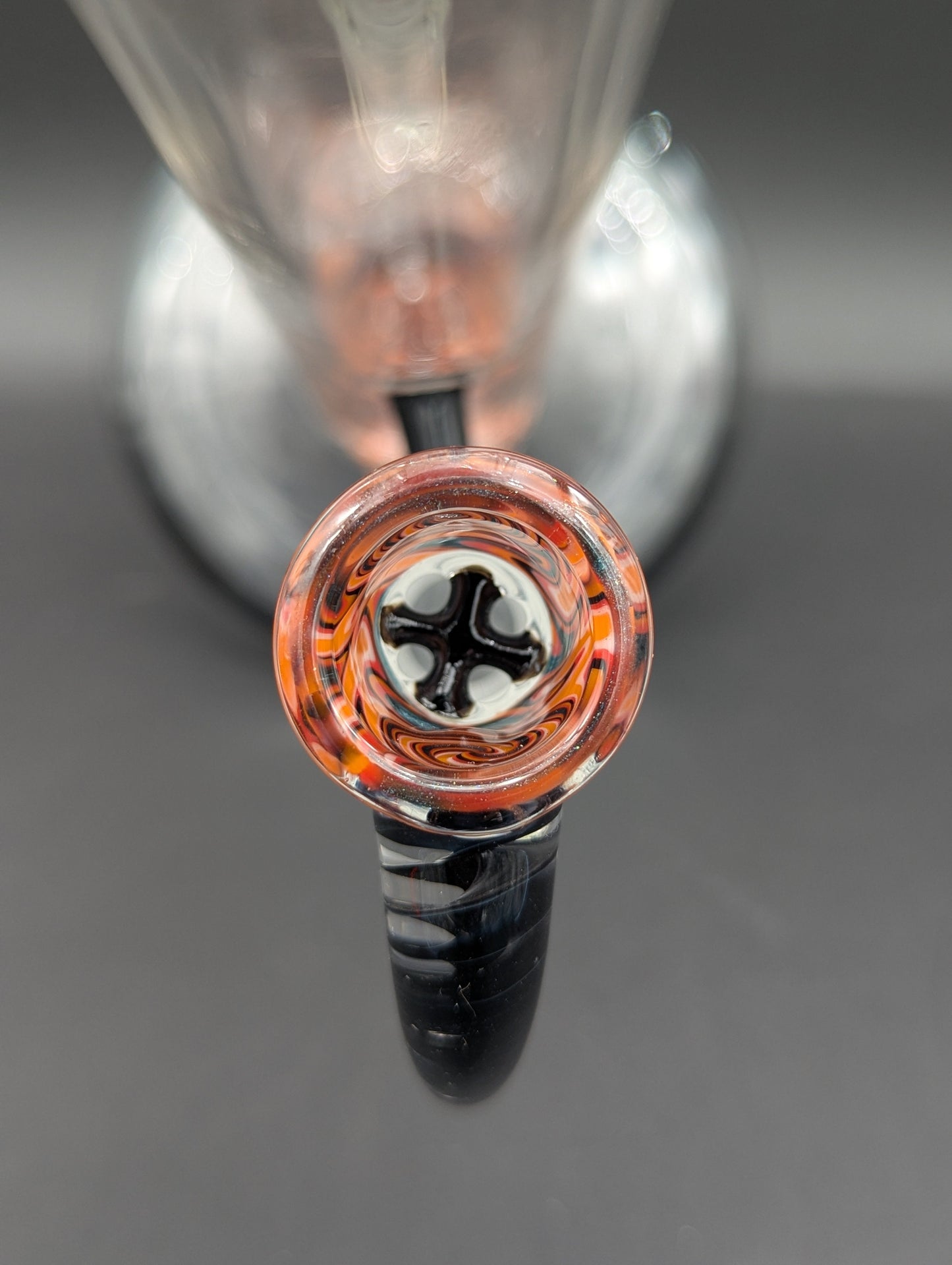 2K Glass 19" Double Dual Inline Tube-Avernic Smoke Shop