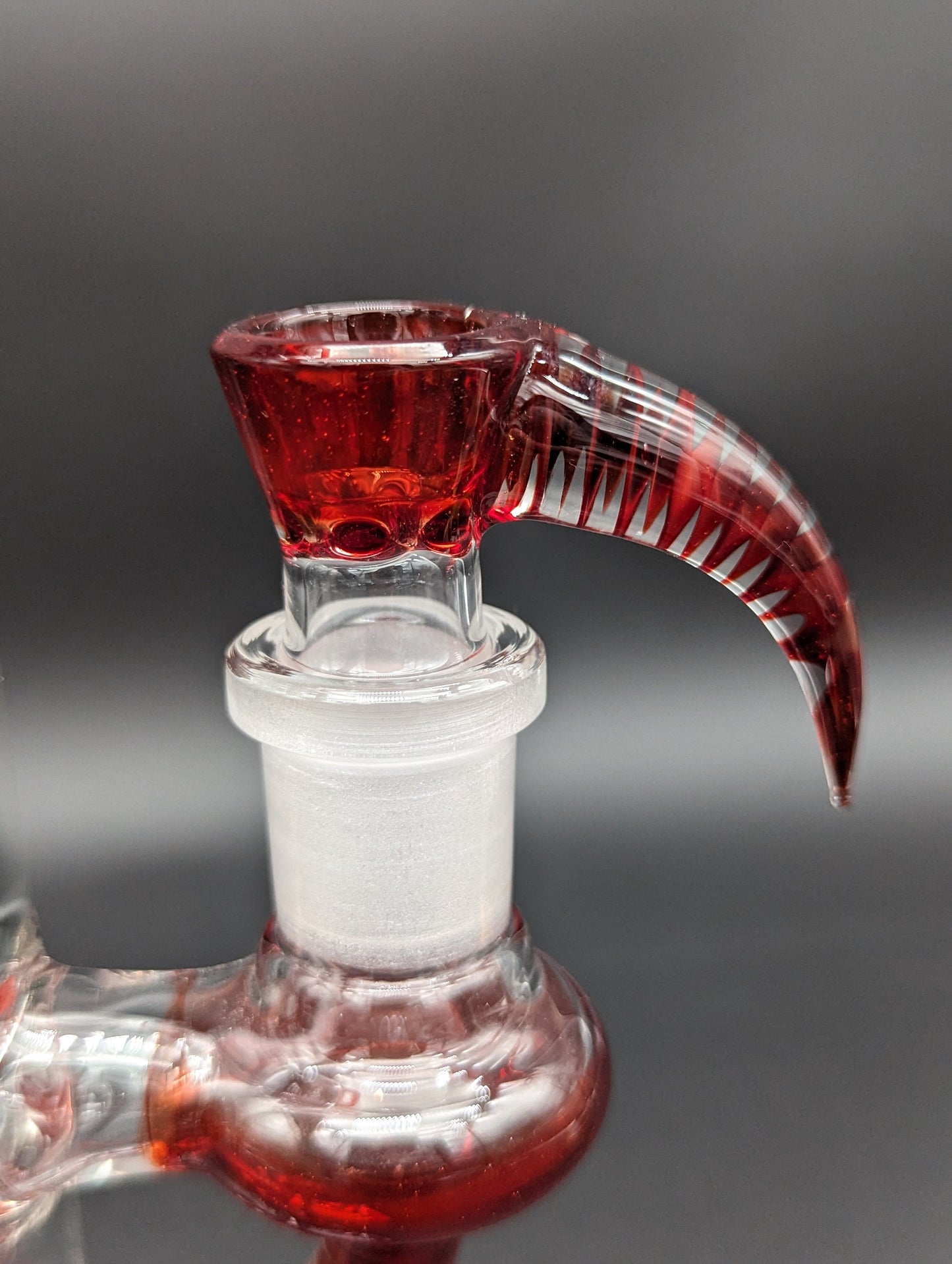 2K Glass Art Red 8 Arm Perc 14" Bong - Avernic Smoke Shop