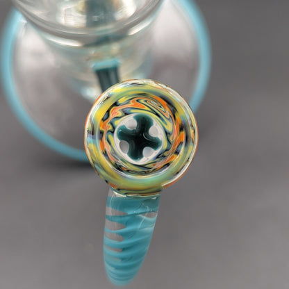 2K Glass Double Mouth Treecycler Bong-Avernic Smoke Shop