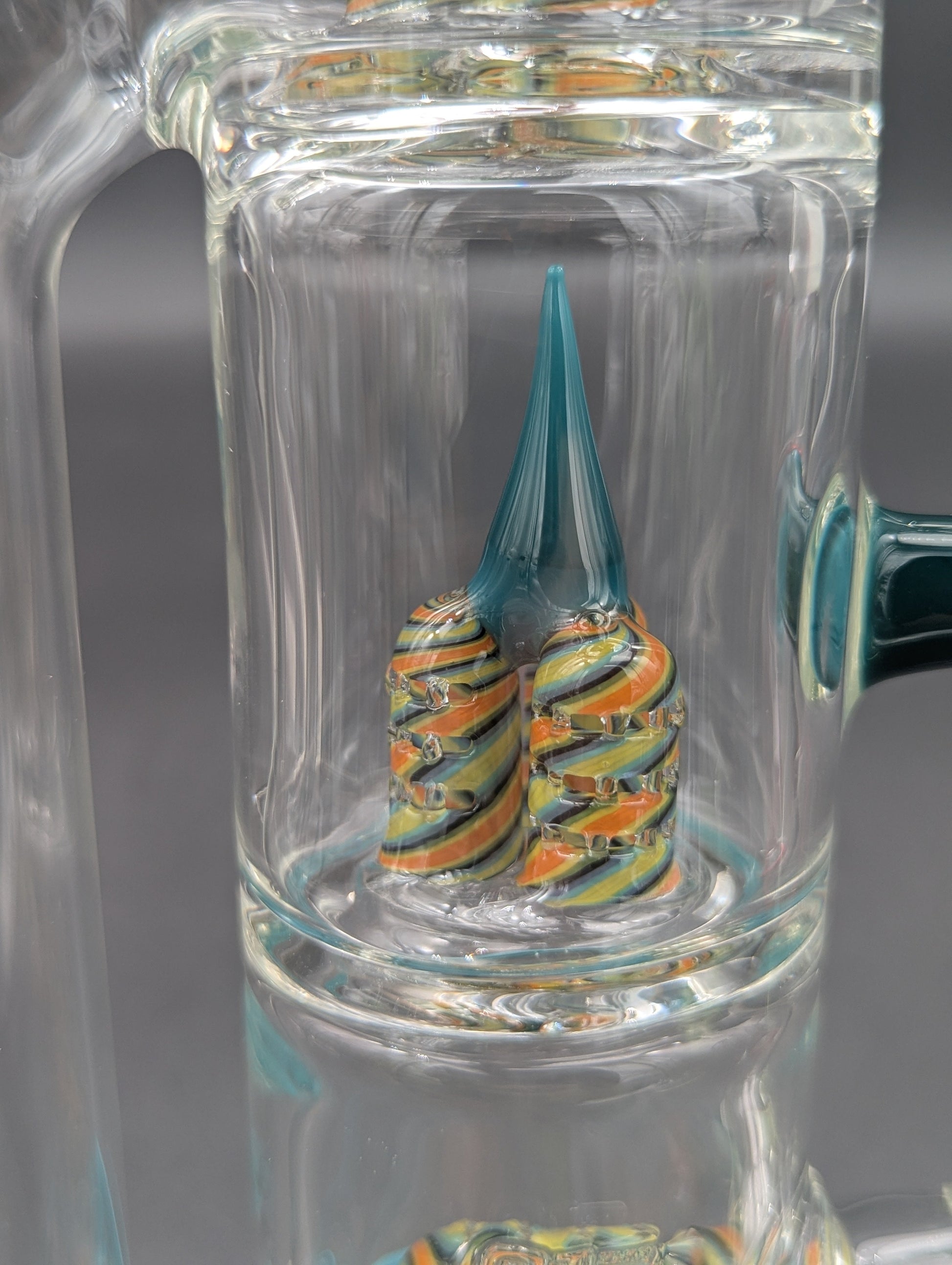 2K Glass Double Mouth Treecycler Bong-Avernic Smoke Shop