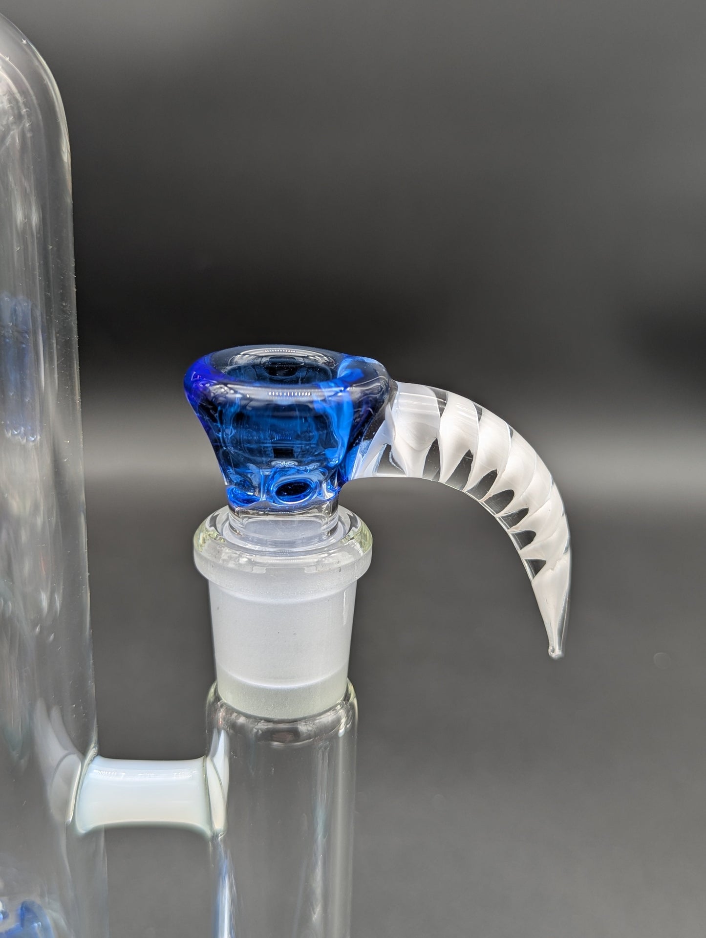 2K Glass Dual Color Dual Mouth Heart Bong-Meech Madness Smoke Shop
