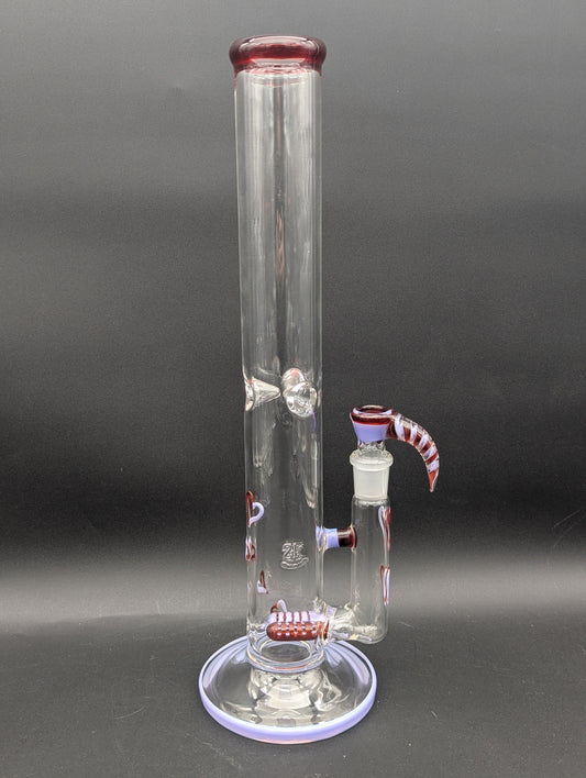 2K Glass Dual Color Heart Bong-Avernic Smoke Shop