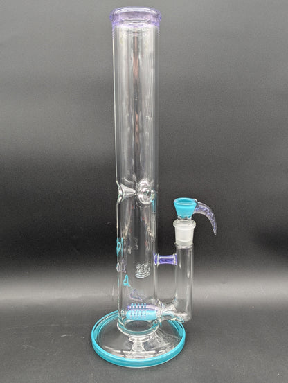 2K Glass Dual Color Heart Bong-Avernic Smoke Shop